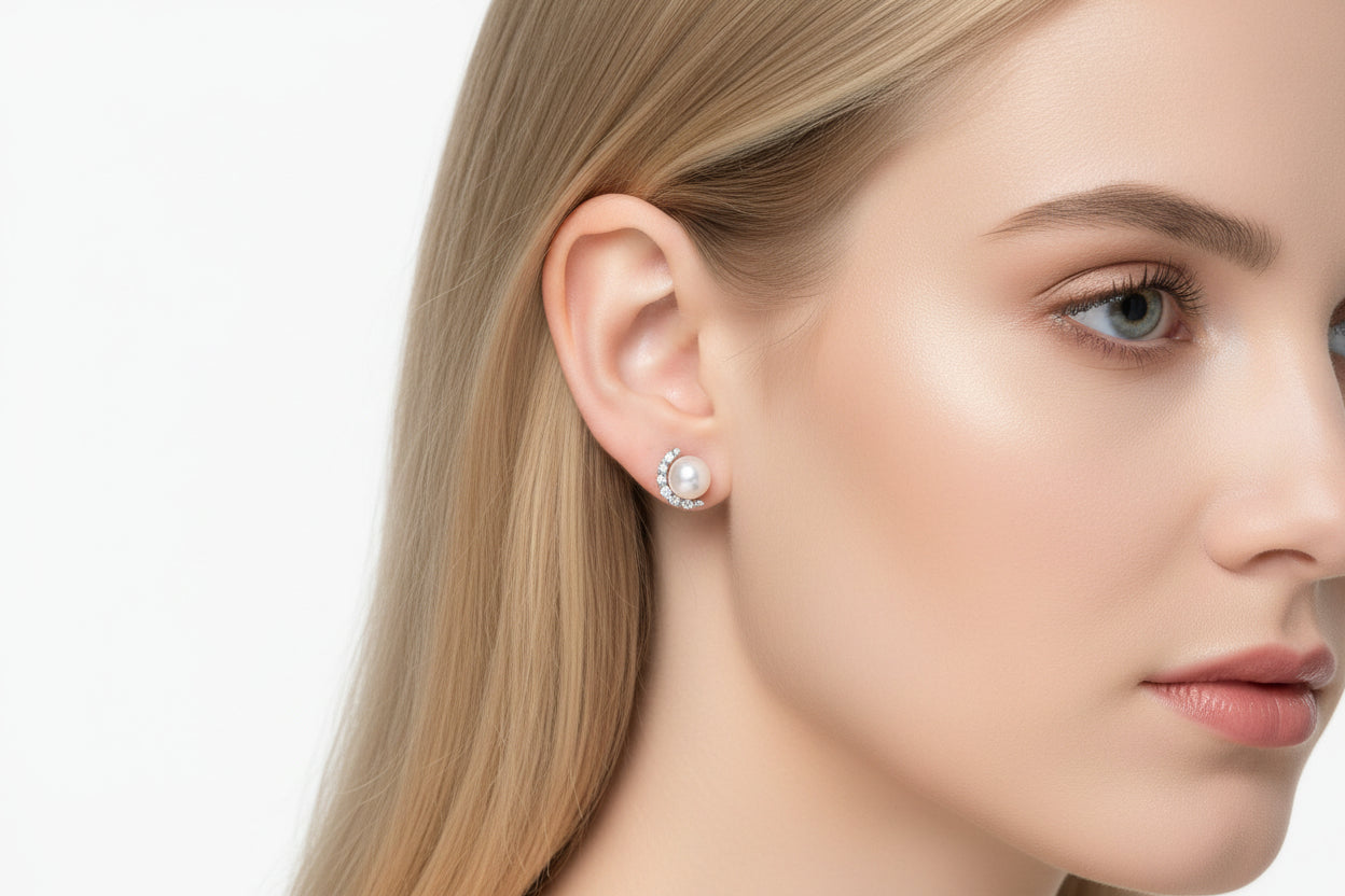 Pearl Crawler Studs